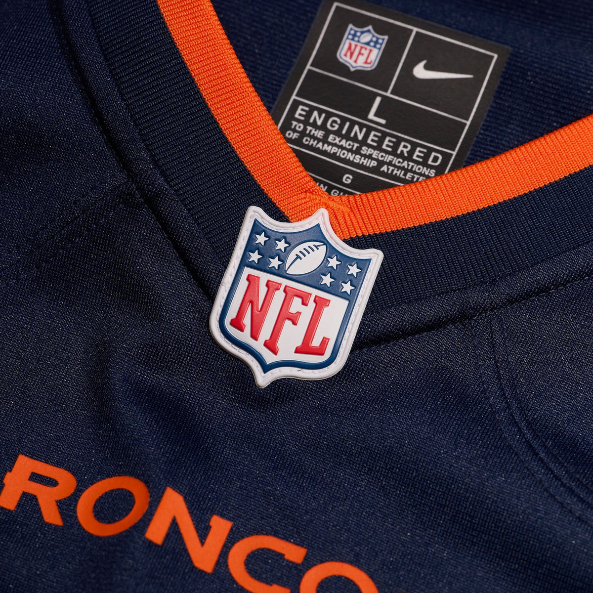 Denver Broncos Patrick Surtain II Navy Alternate Game Football Jersey