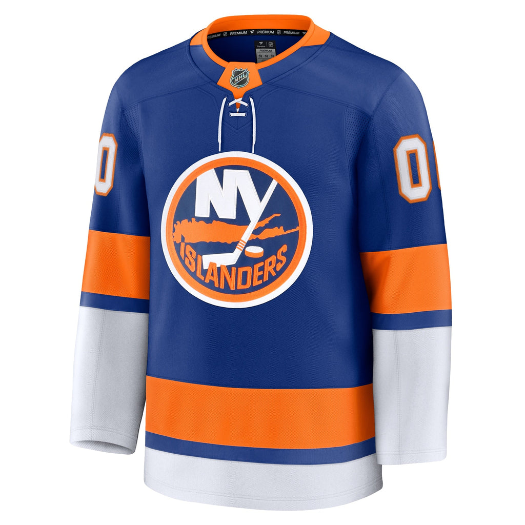 New York Islanders Royal Home Premium Custom Jersey