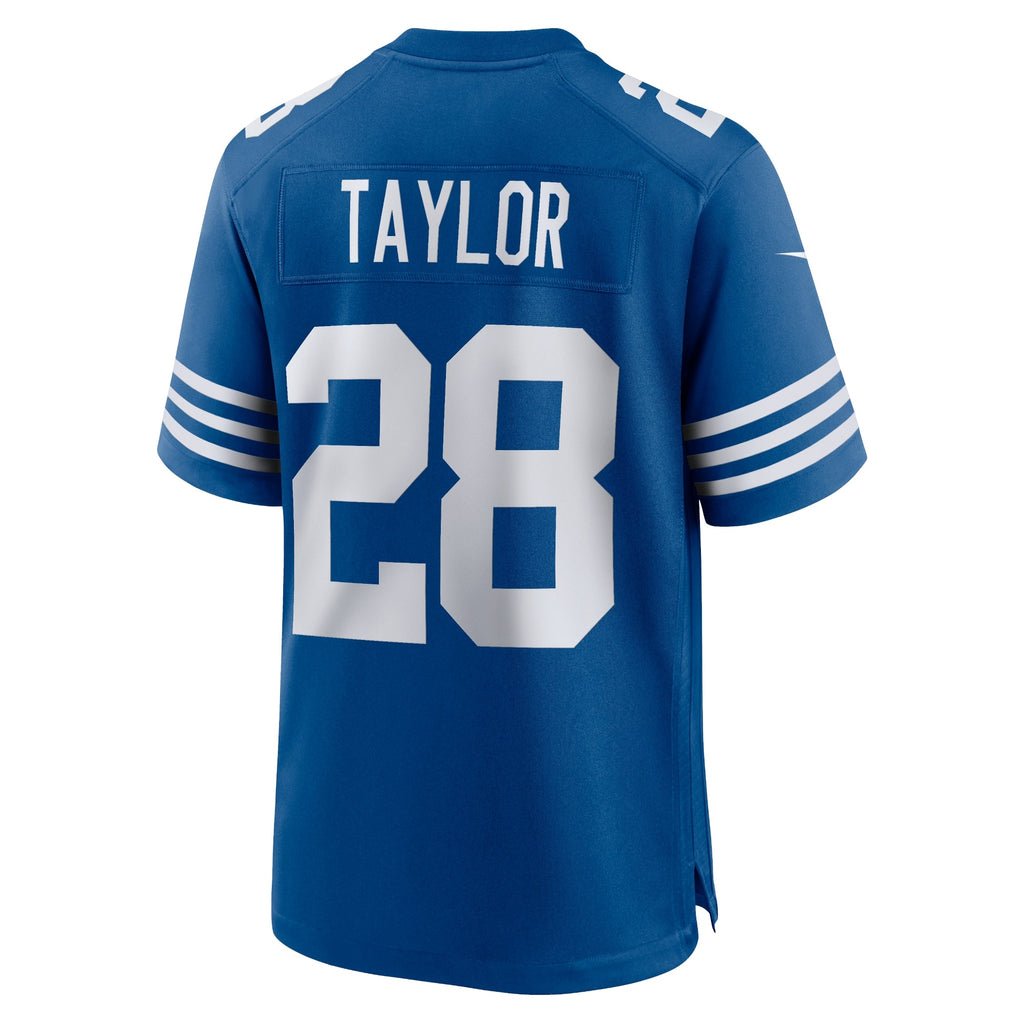 Indianapolis Colts Jonathan Taylor Royal Alternate Game Football Jersey