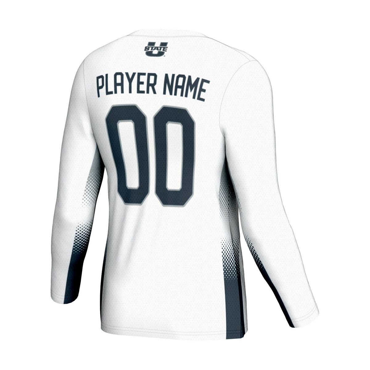 Utah State Aggies NIL Lightweight Volleyball Jersey - White