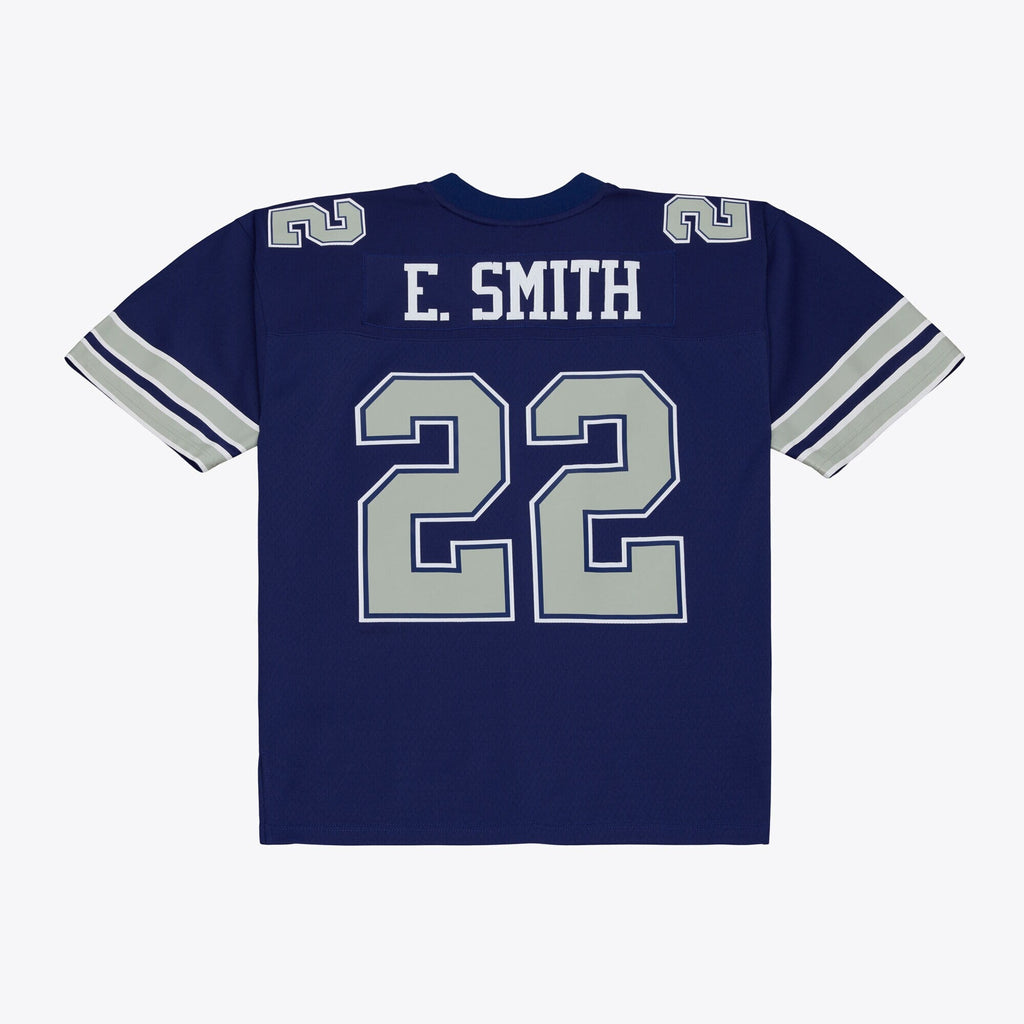 Dallas Cowboys Emmitt Smith Navy Retired Legacy Replica Player Football Jersey