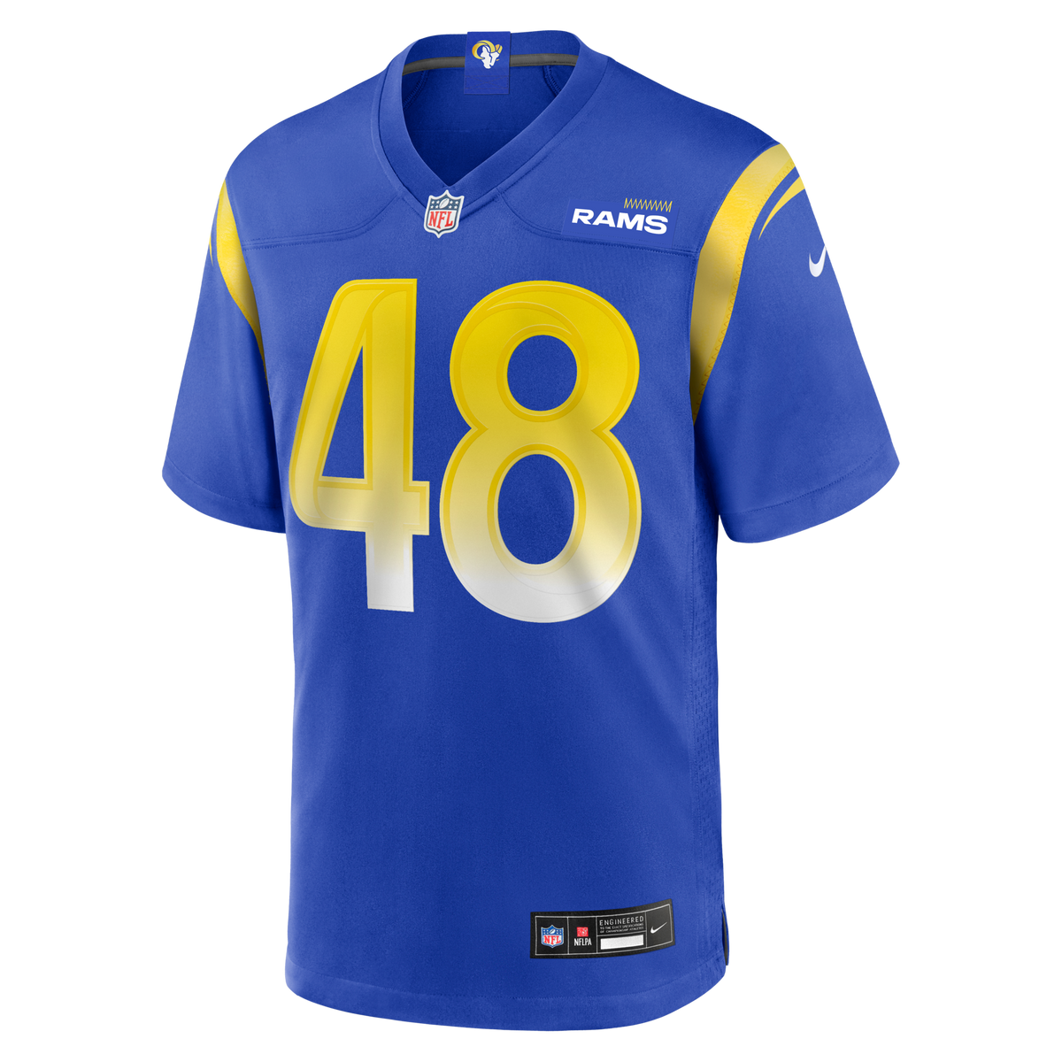 Los Angeles Rams Omar Speights Royal Game Football Jersey