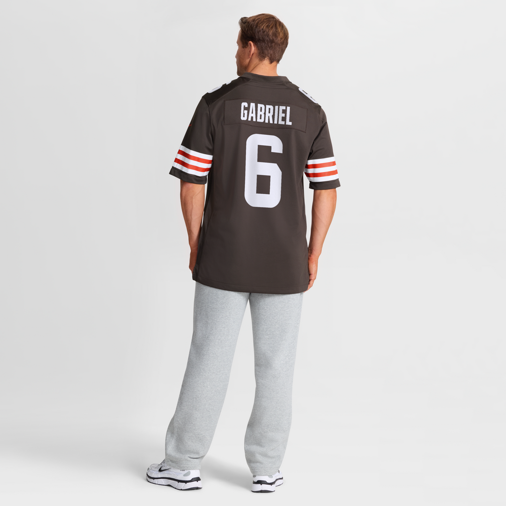 Cleveland Browns Dillon Gabriel Brown Team Game Football Jersey