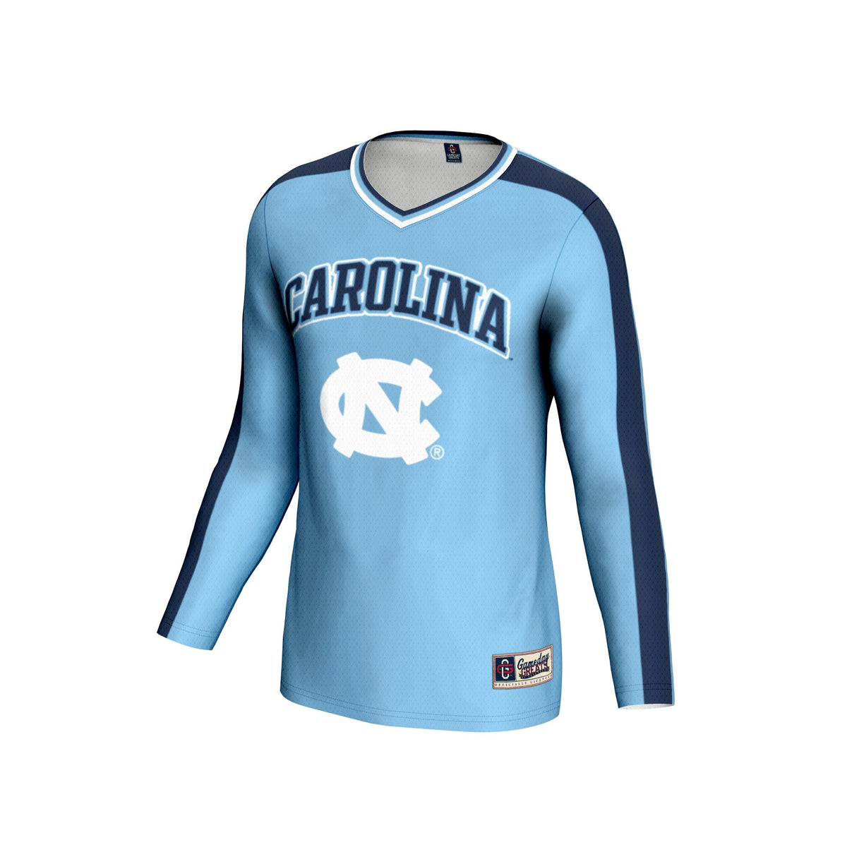 North Carolina Tar Heels #1 Lightweight Volleyball Fashion Jersey - Light Blue