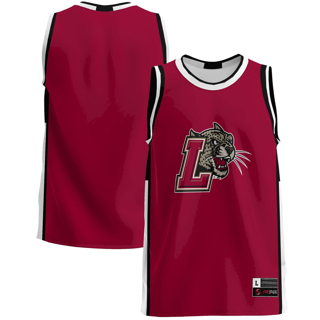 Lafayette College Leopards Lightweight Basketball Jersey - Maroon