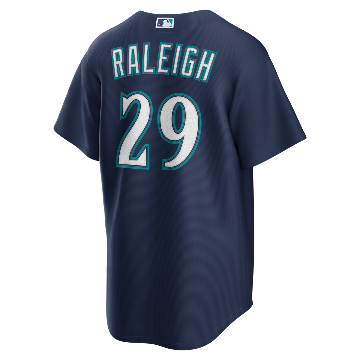 Seattle Mariners Cal Raleigh Navy Road Replica Baseball Jersey