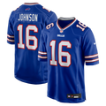 Buffalo Bills Xavier Johnson Royal Game Football Jersey