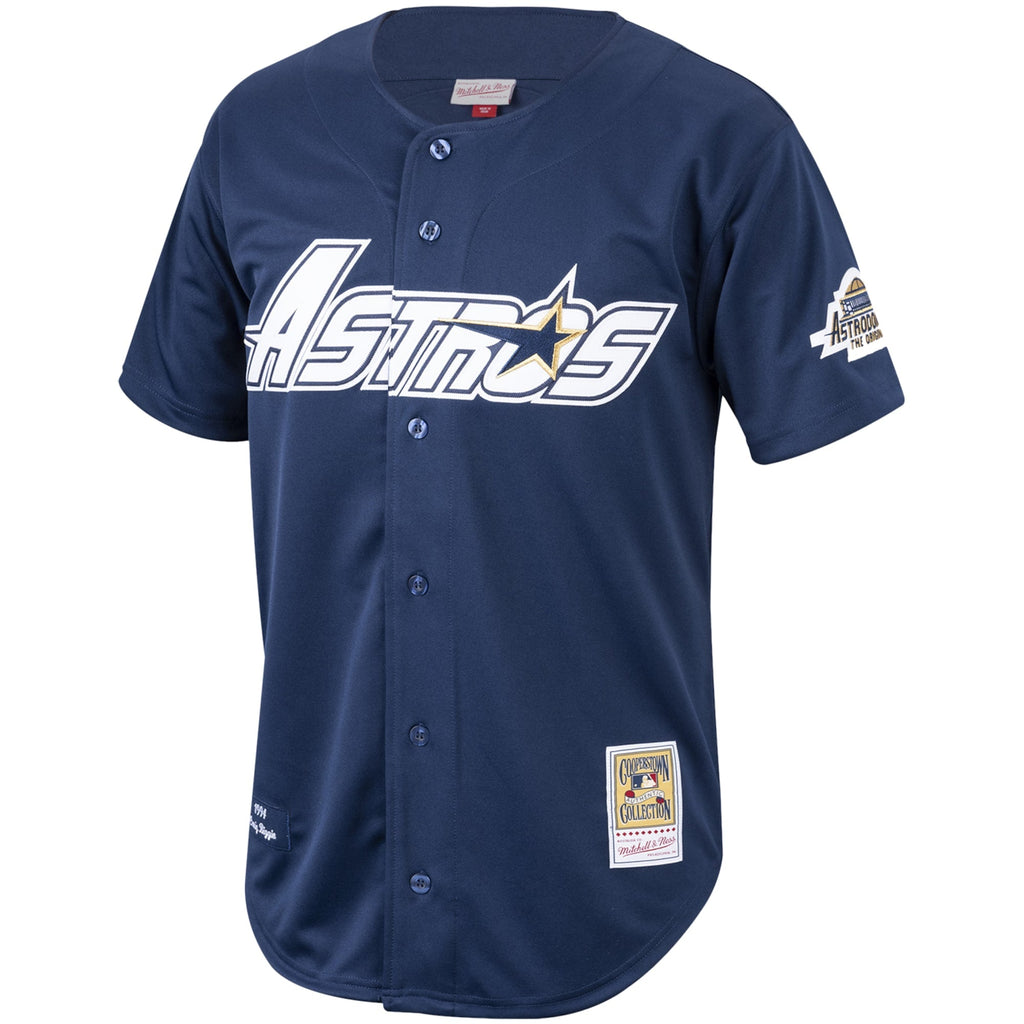 Houston Astros Craig Biggio Navy Cooperstown Collection 1994 Baseball Jersey