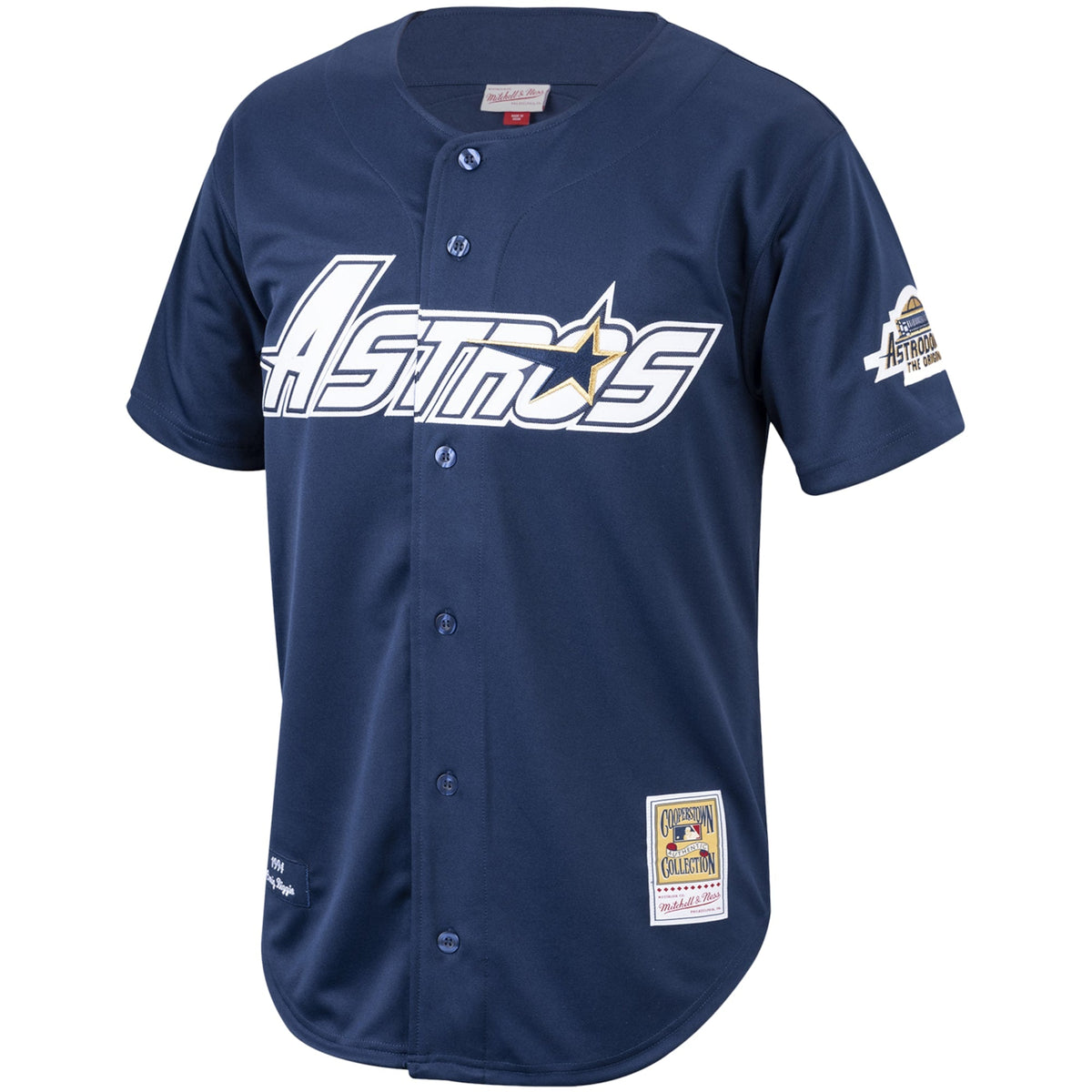 Houston Astros Craig Biggio Navy Cooperstown Collection 1994 Baseball Jersey