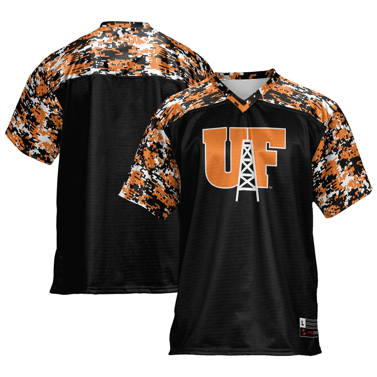 Findlay Oilers Camo Football Jersey - Black