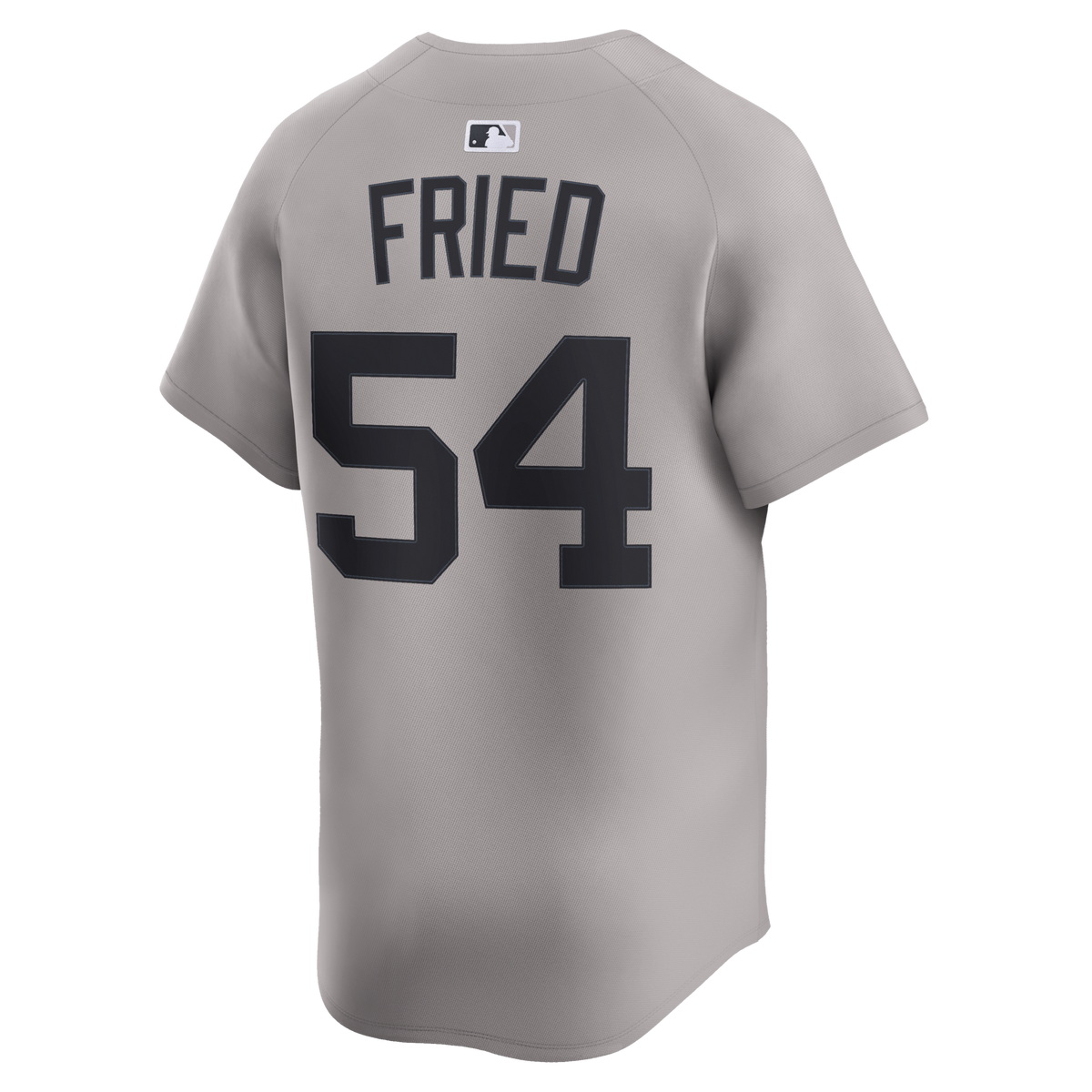 New York Yankees Max Fried Gray Road Limited Player Baseball Jersey