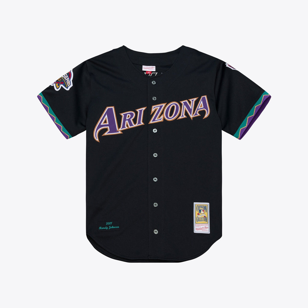Arizona Diamondbacks Randy Johnson Black 2001 Baseball Jersey