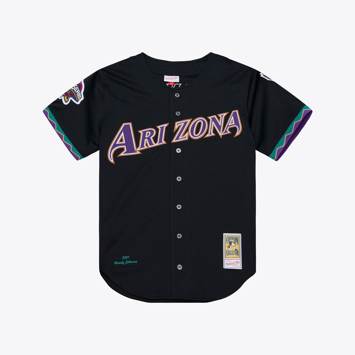 Arizona Diamondbacks Randy Johnson Black 2001 Baseball Jersey