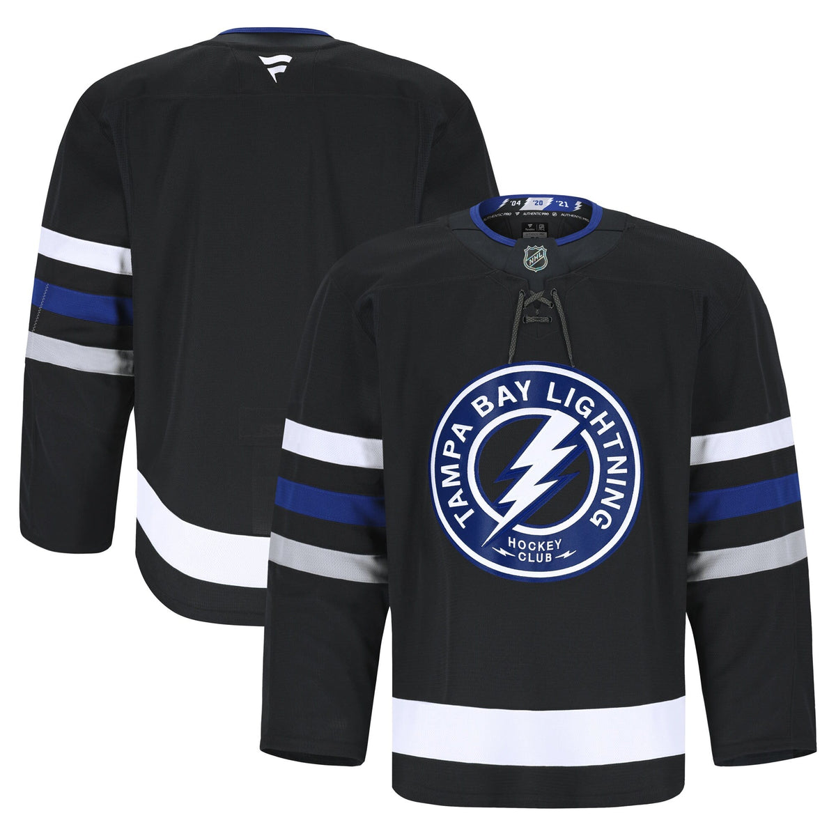 Tampa Bay Lightning Black Alternate Pro Jersey