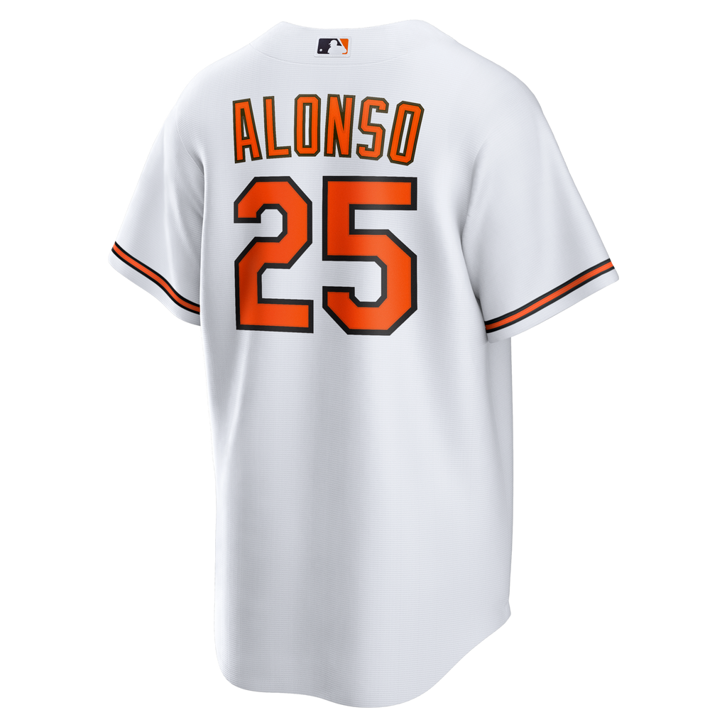 Baltimore Orioles Pete Alonso White Home Replica Baseball Jersey