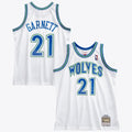 Minnesota Timberwolves Kevin Garnett 1995 Swingman Jersey - White