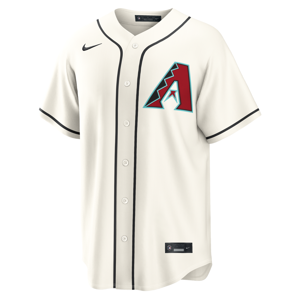 Arizona Diamondbacks Ketel Marte Cream Home Replica Baseball Jersey