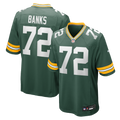 Green Bay Packers Brant Banks Green Team Game Football Jersey