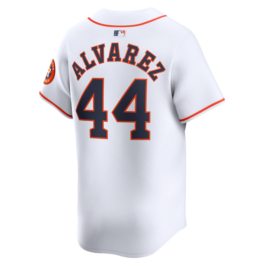 Houston Astros Yordan Alvarez White Home Limited Player Baseball Jersey