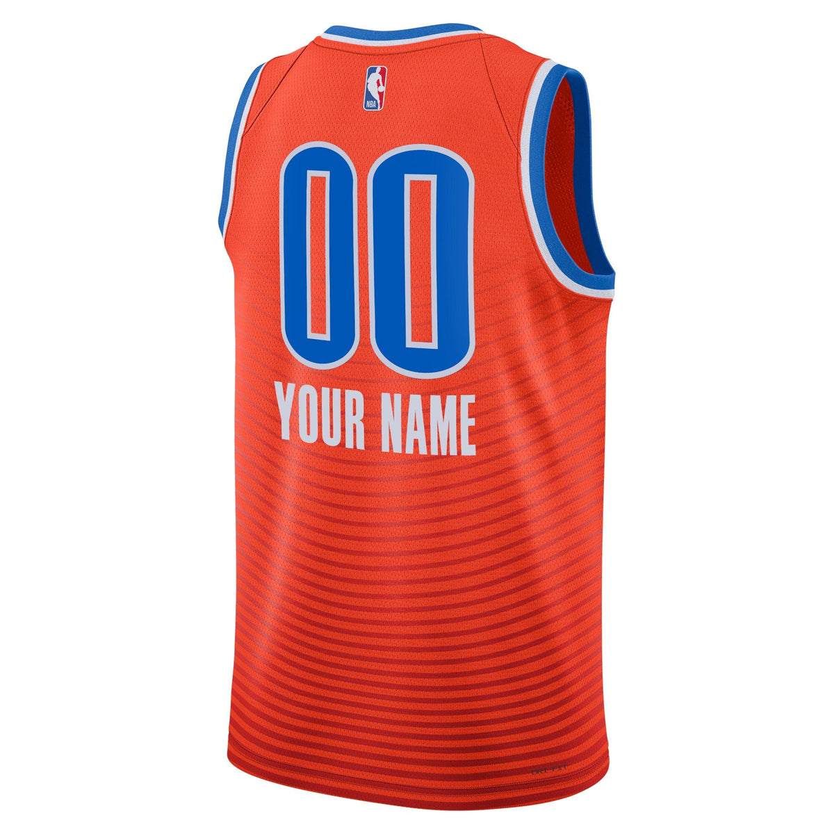Oklahoma City Thunder Statement Swingman Jersey - Custom