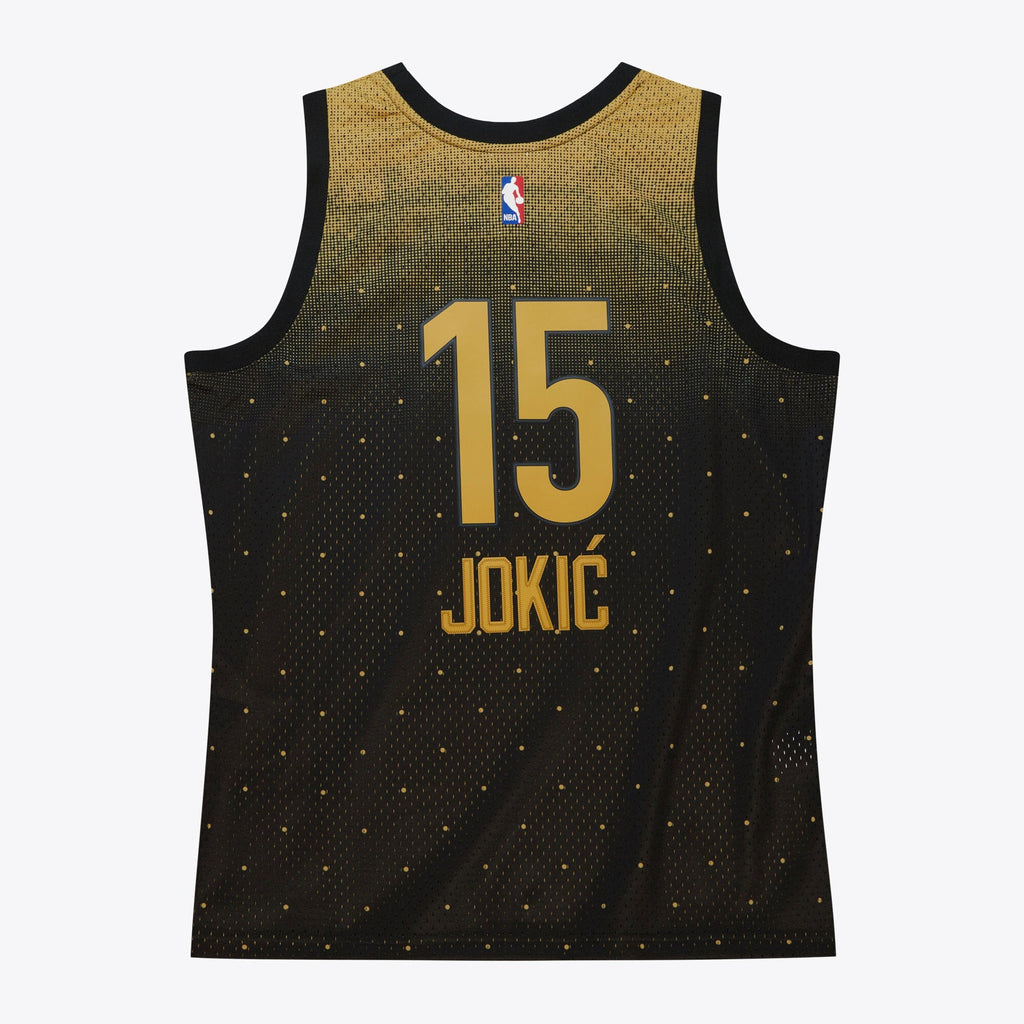 NBA Nikola Jokic 2016 World Jersey All-Star - Black/Gold - Style 204329837