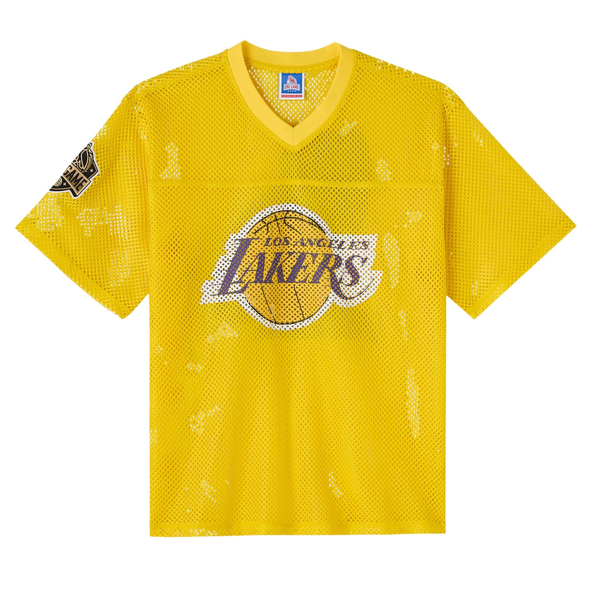 Los Angeles Lakers X OVO Mesh Football Jersey