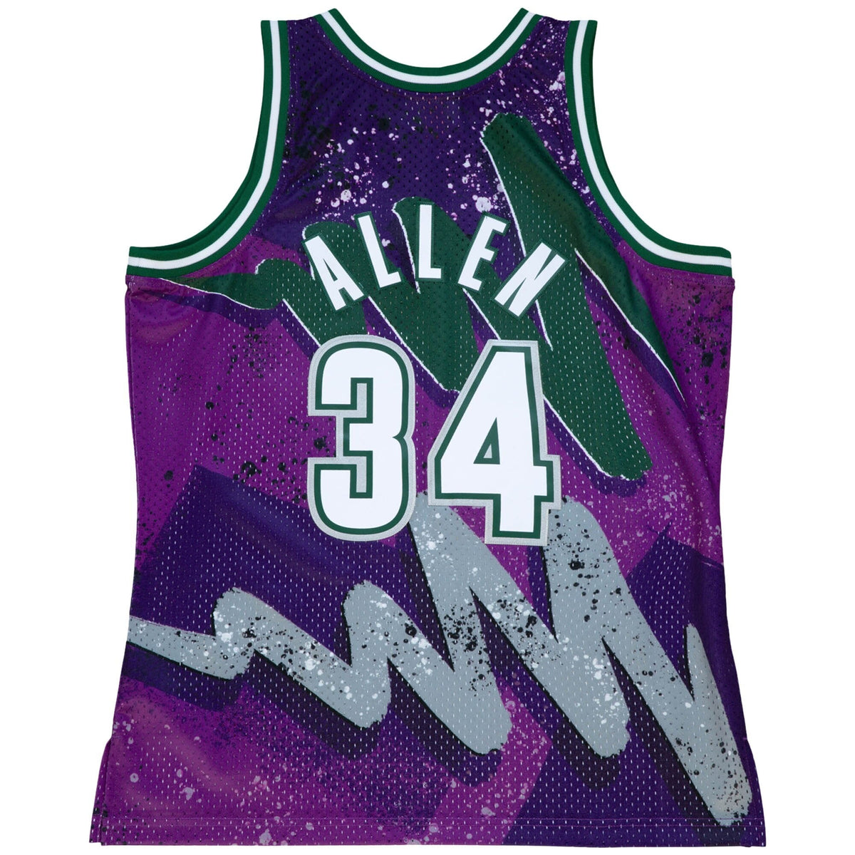 Milwaukee Bucks Hyper Hoops Swingman Jersey - Ray Allen - Purple