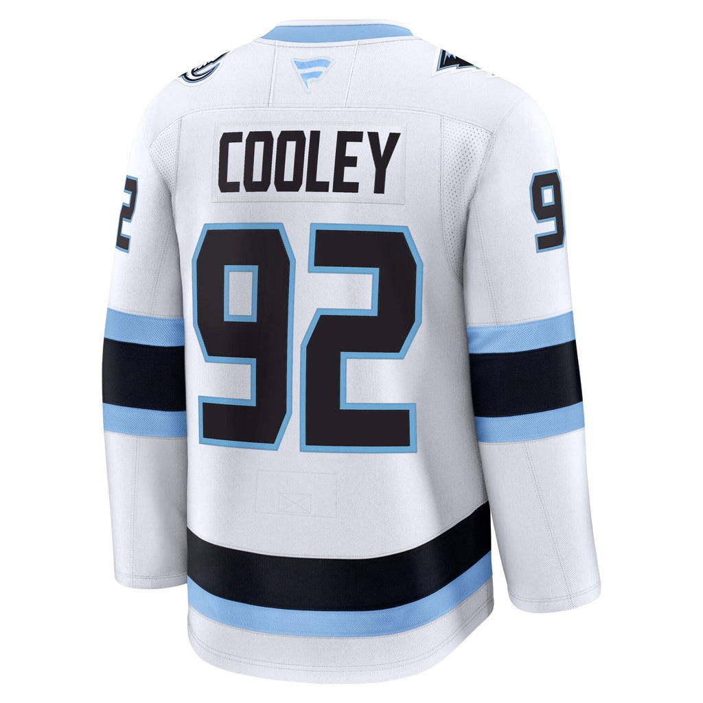Utah Mammoth Logan Cooley White Away Premium Player Jersey