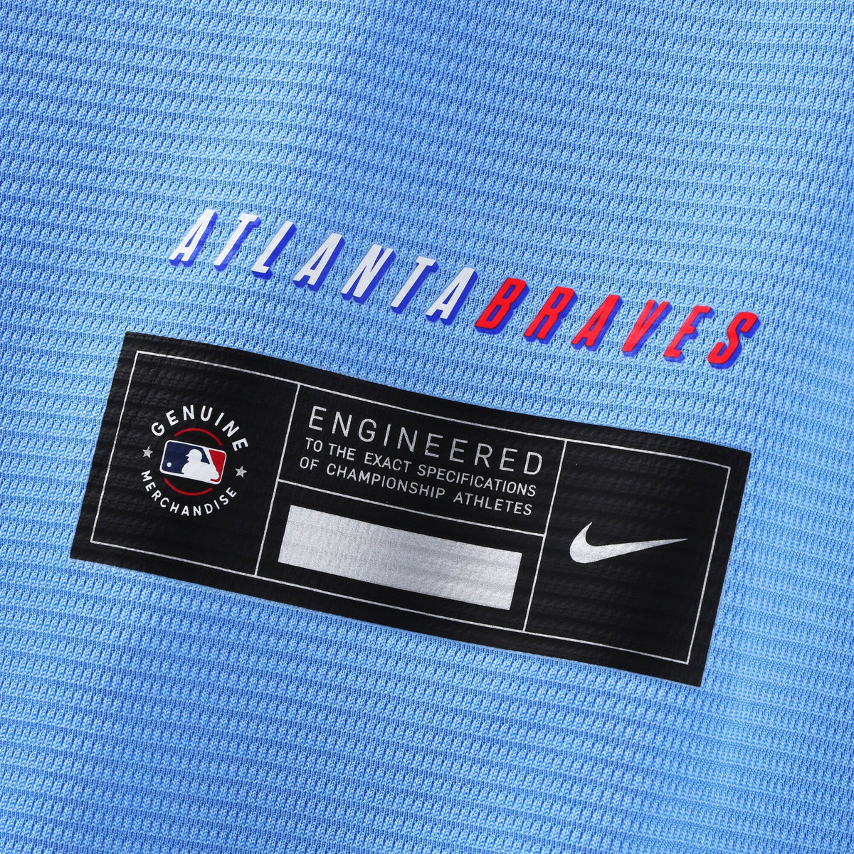 Atlanta Braves Austin Riley Powder Blue 2026 City Connect Stadium Baseball Jersey