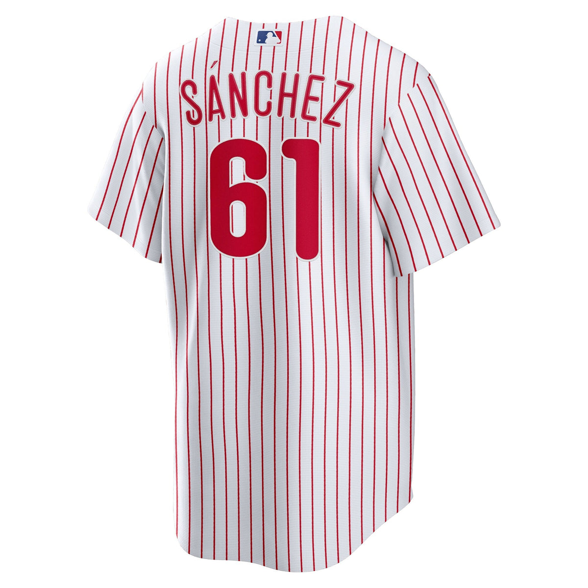 Philadelphia Phillies Cristopher Sanchez White Home Replica Baseball Jersey