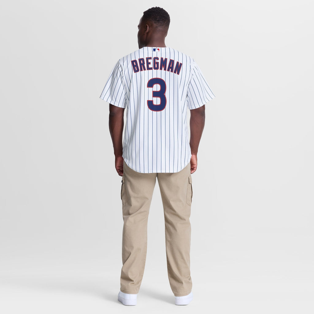 Chicago Cubs Alex Bregman White Home Replica Baseball Jersey