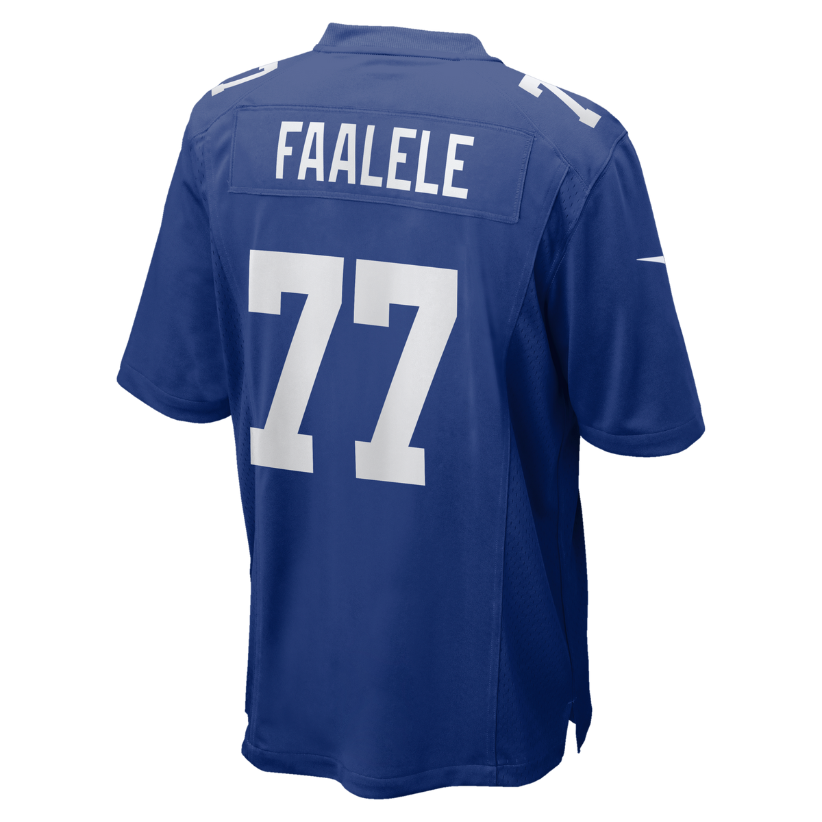 New York Giants Daniel Faalele Royal Team Game Football Jersey
