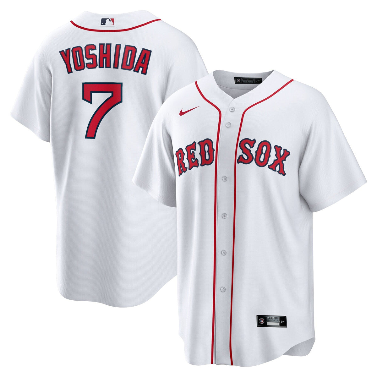 Boston Red Sox Masataka Yoshida White Replica Player Baseball Jersey