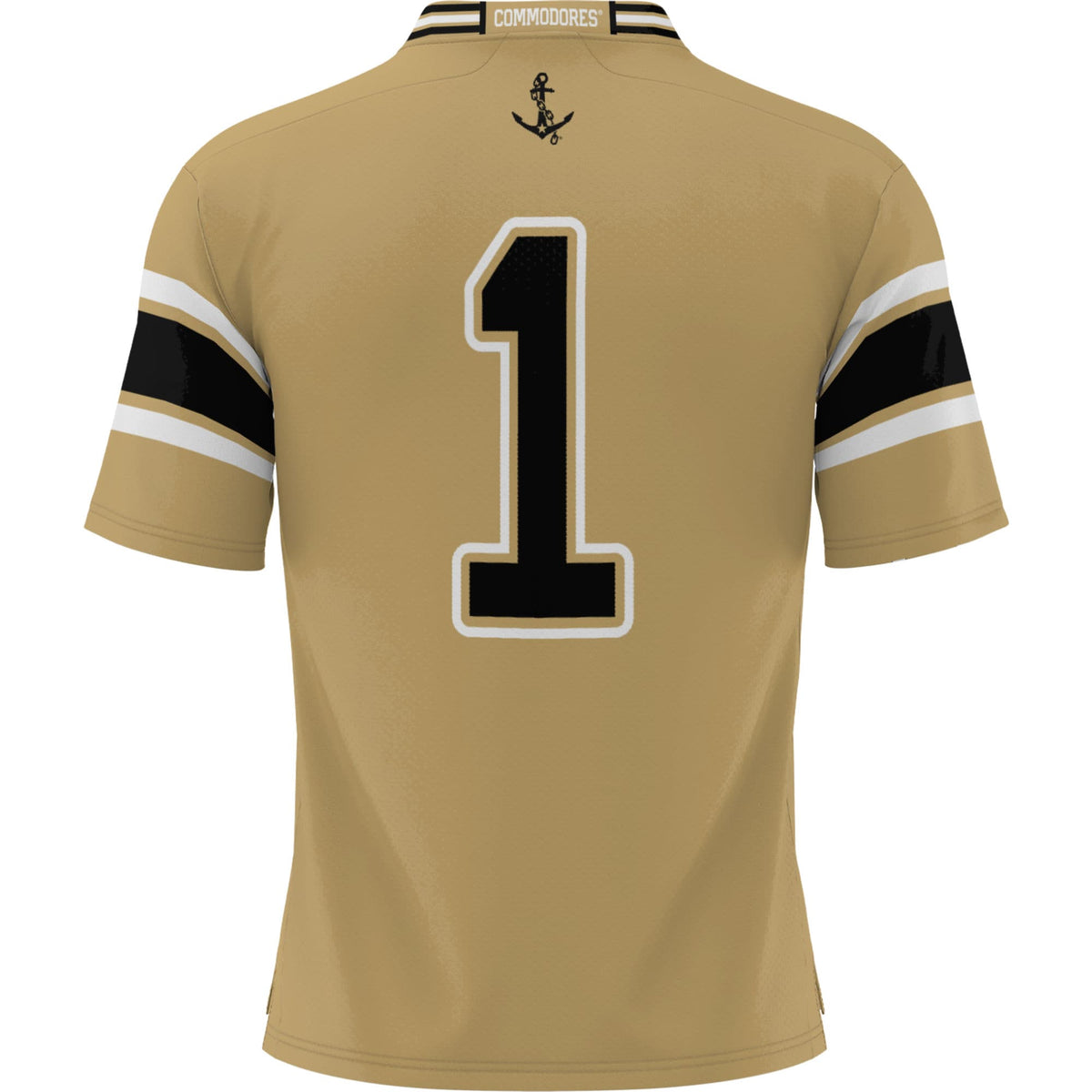 #1 Vanderbilt Commodores Football Jersey - Gold