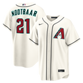 Arizona Diamondbacks Lars Nootbaar Cream Home Replica Baseball Jersey