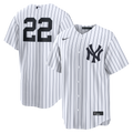 New York Yankees Ben Rice White Home Replica Baseball Jersey
