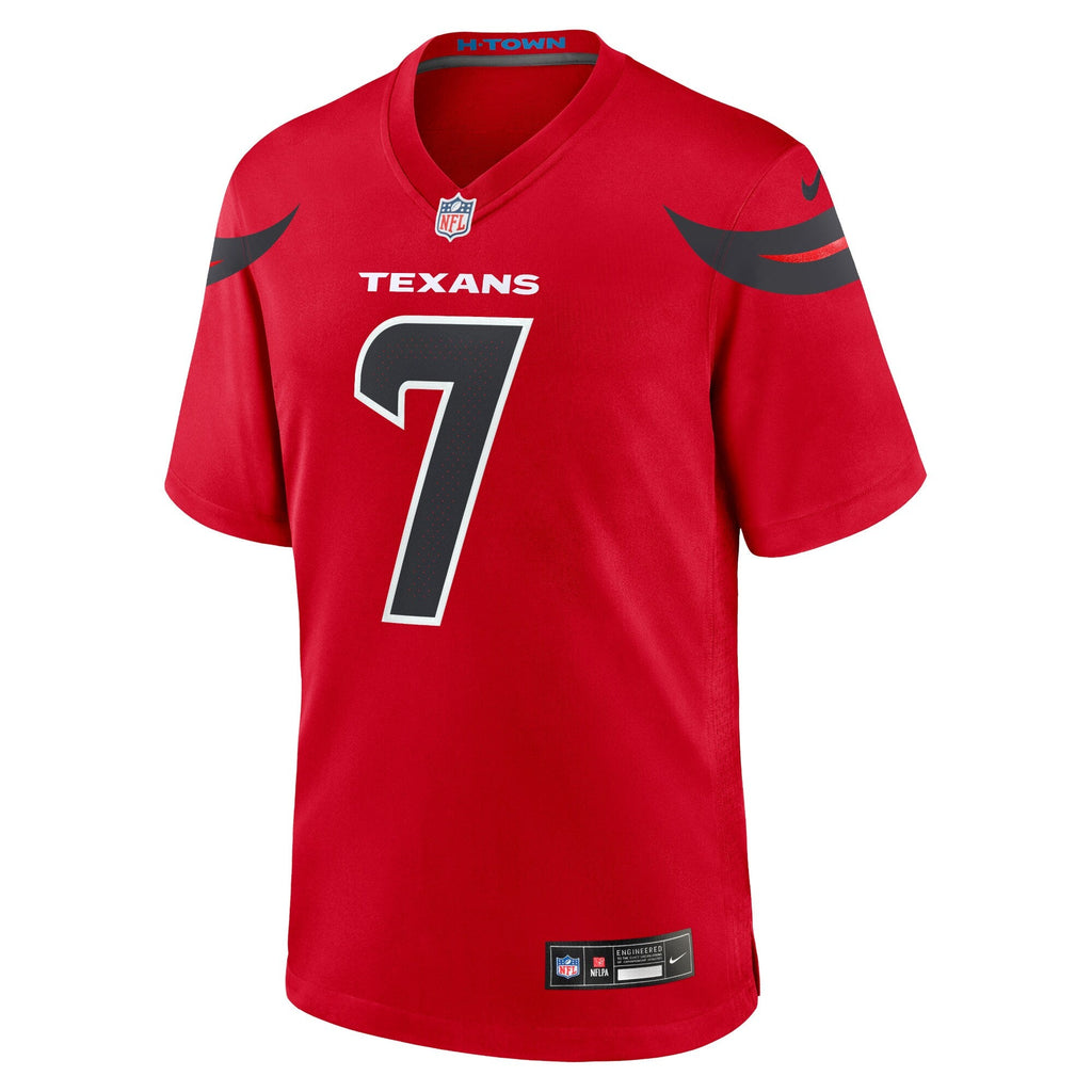 Houston Texans C.J. Stroud Red Alternate Game Football Jersey