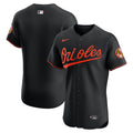 Baltimore Orioles Black Alternate Elite Baseball Jersey