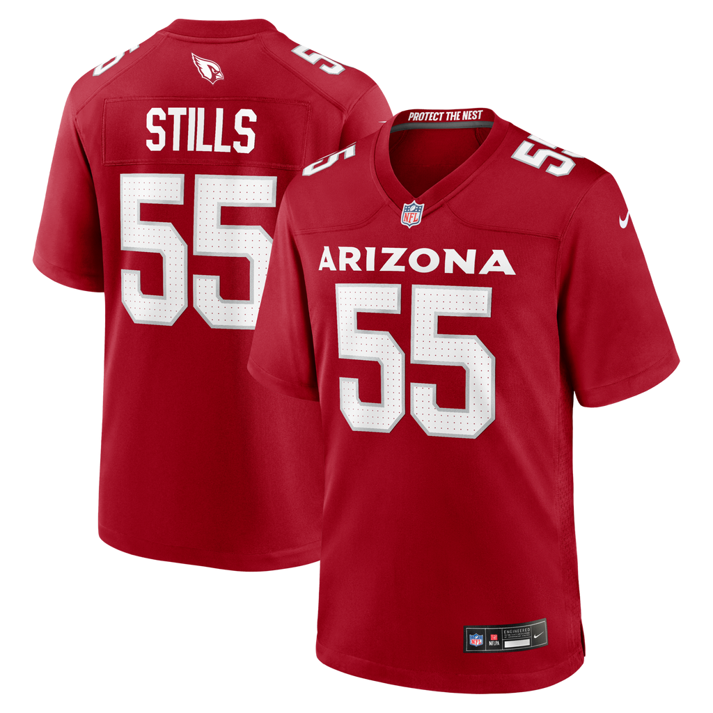 Arizona Cardinals Dante Stills Cardinal Team Game Football Jersey