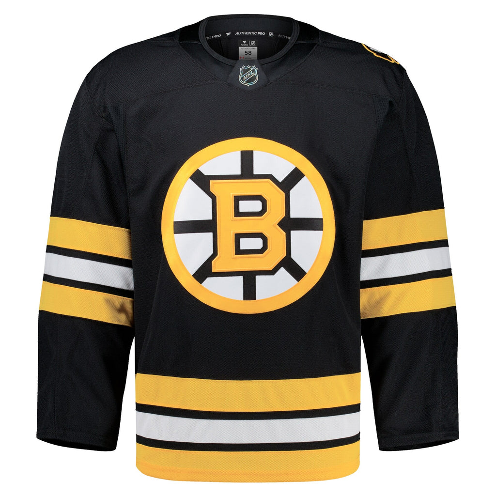 Boston Bruins Black Home Pro Jersey