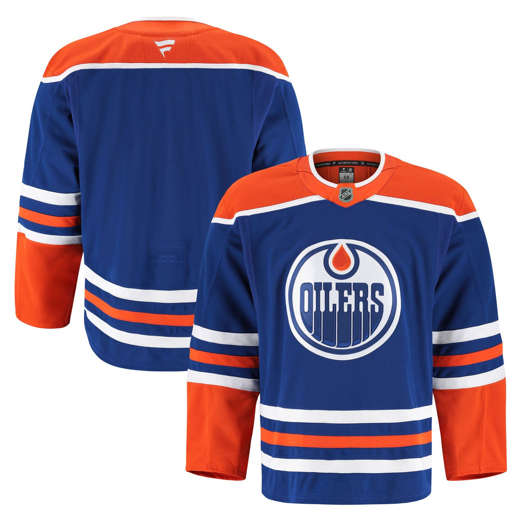 Edmonton Oilers Royal Home Pro Jersey