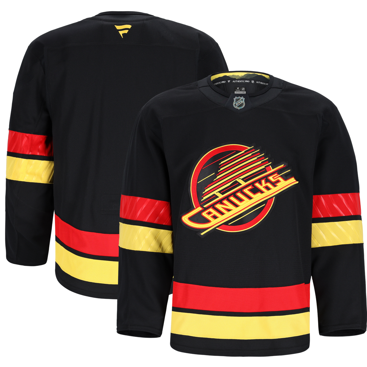 Vancouver Canucks Black Alternate Pro Jersey
