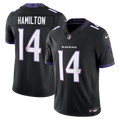 Baltimore Ravens Kyle Hamilton Black Alternate Vapor F.U.S.E. Stitched Limited Football Jersey