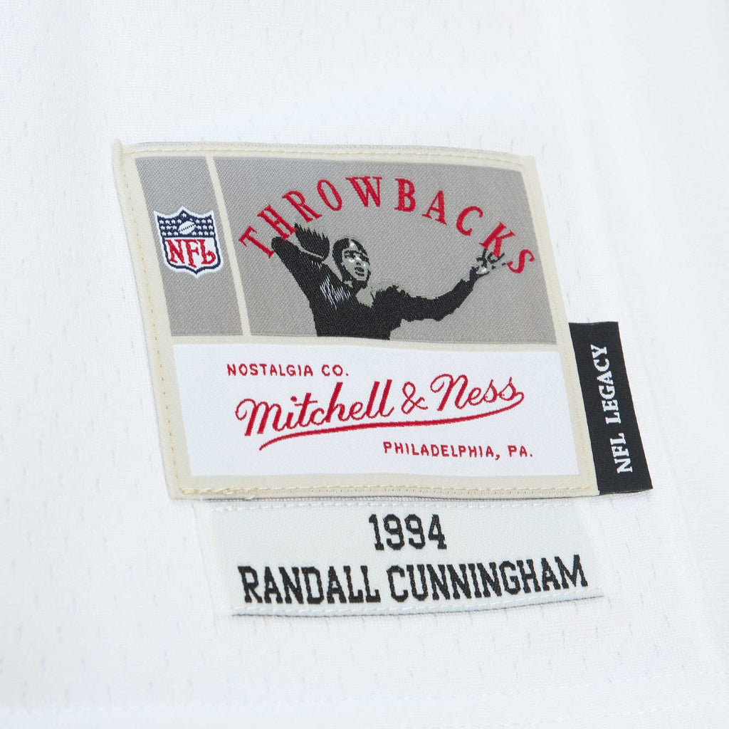 Philadelphia Eagles Randall Cunningham White Legacy Replica Football Jersey