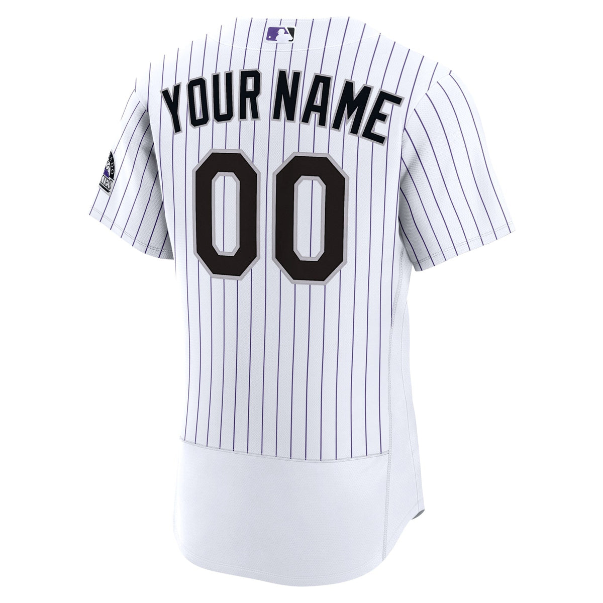 Colorado Rockies White Home Custom Baseball Jersey