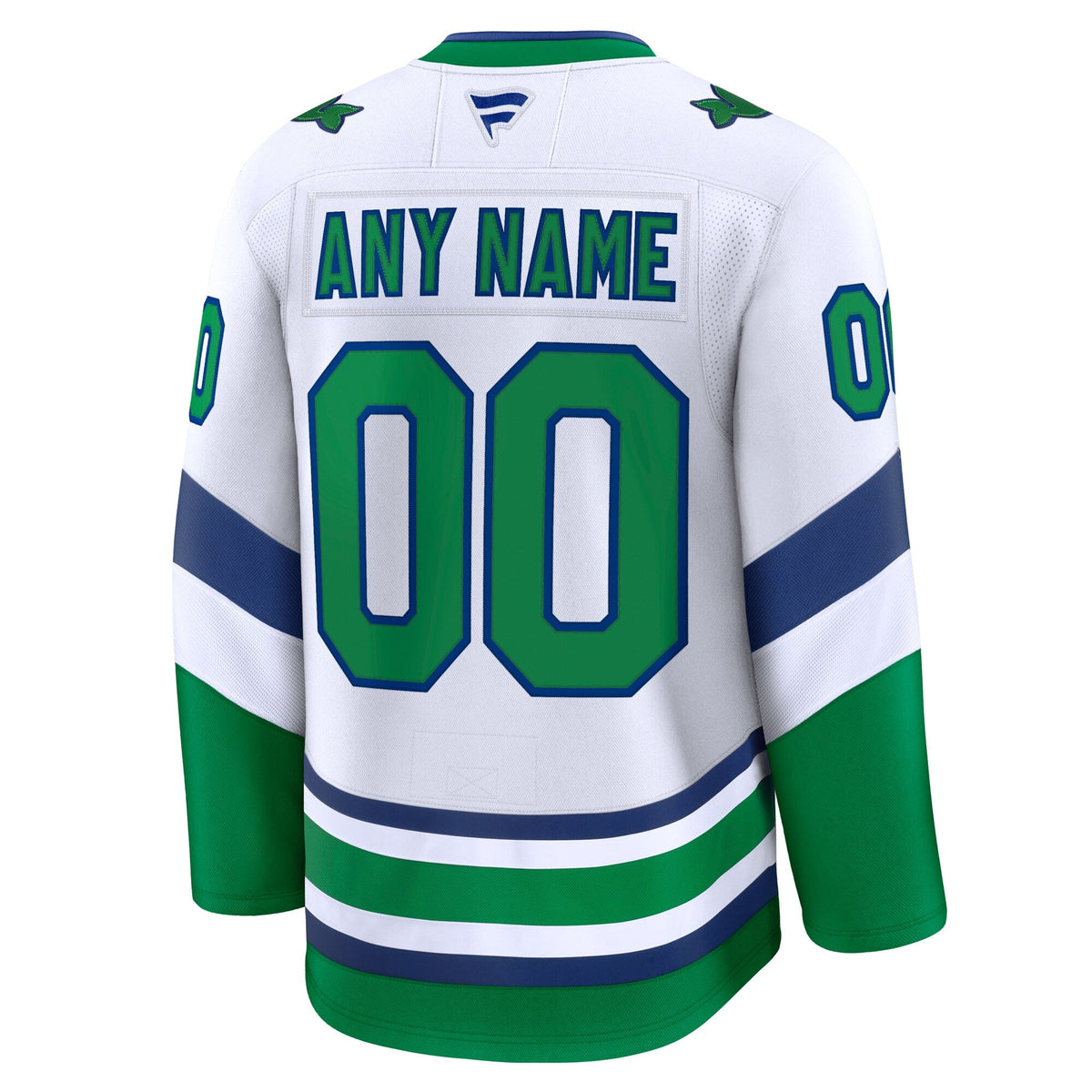 Carolina Hurricanes White Throwback Premium Custom Jersey