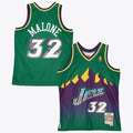 Utah Jazz Karl Malone 1996 Reload Swingman Jersey - Green