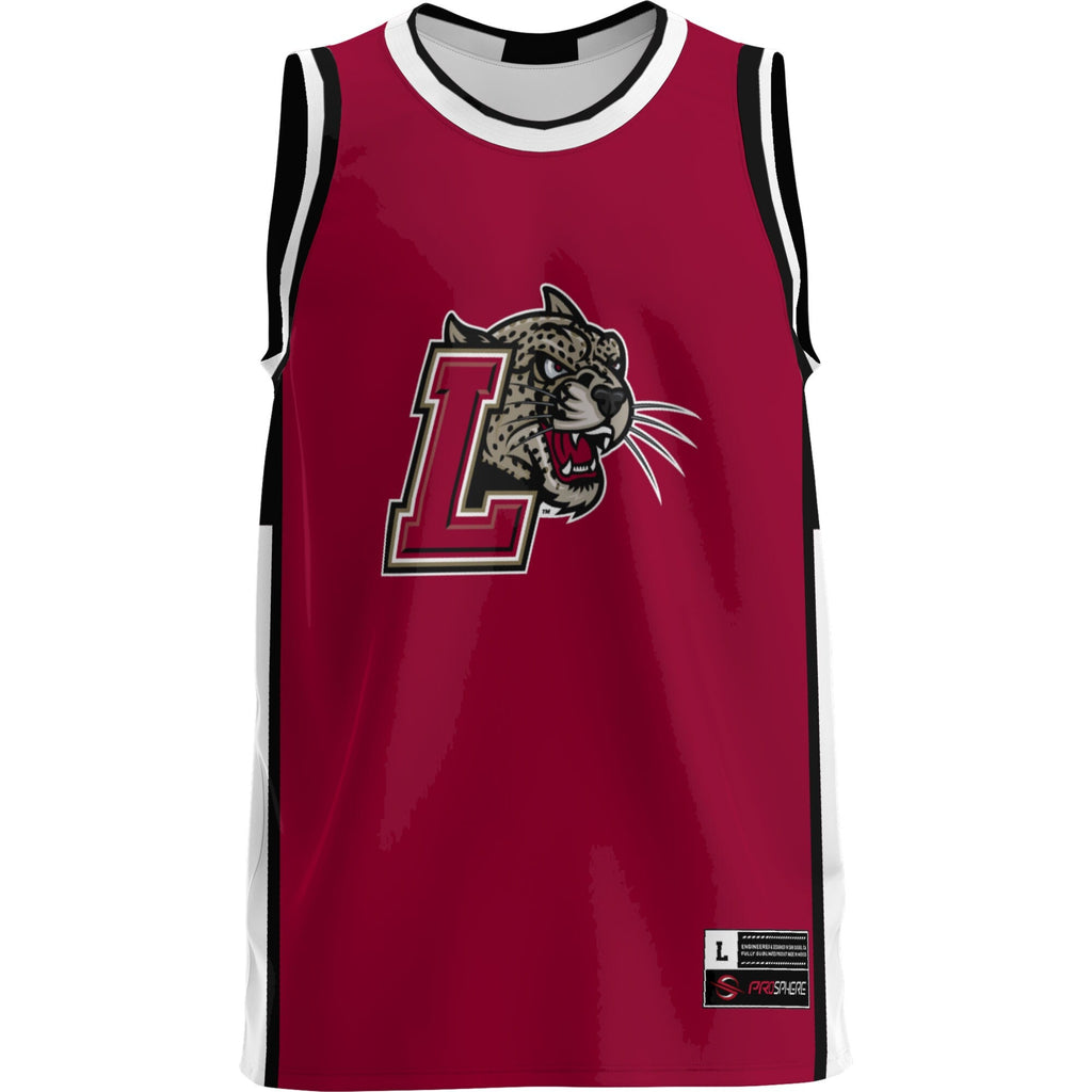 Lafayette College Leopards Lightweight Basketball Jersey - Maroon