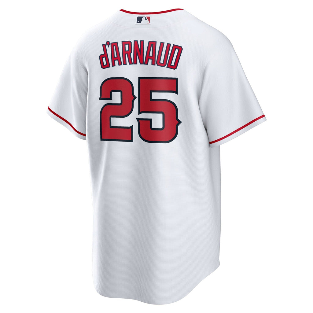 Los Angeles Angels Travis d'Arnaud White Home Replica Baseball Jersey