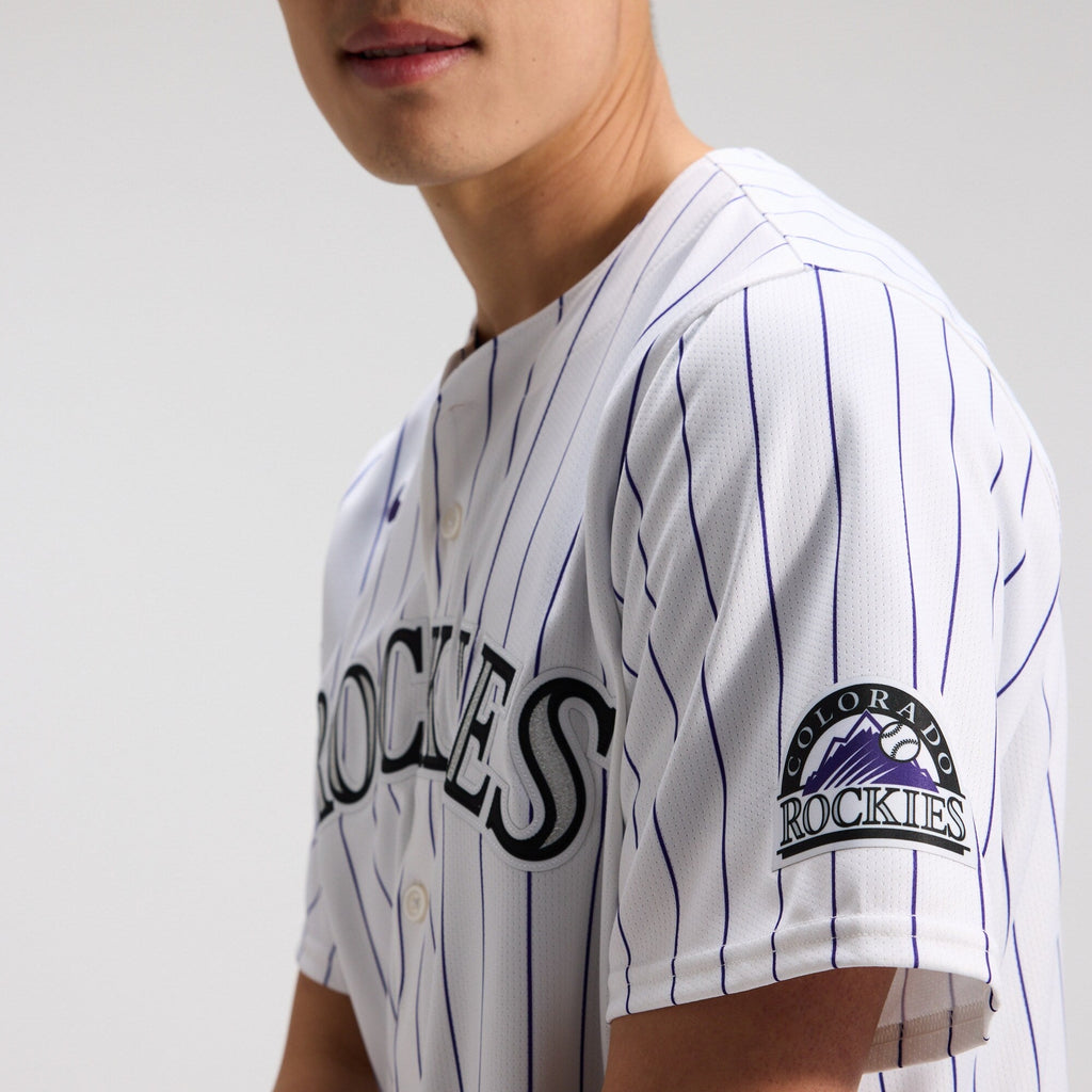 Colorado Rockies White Home Limited Baseball Jersey